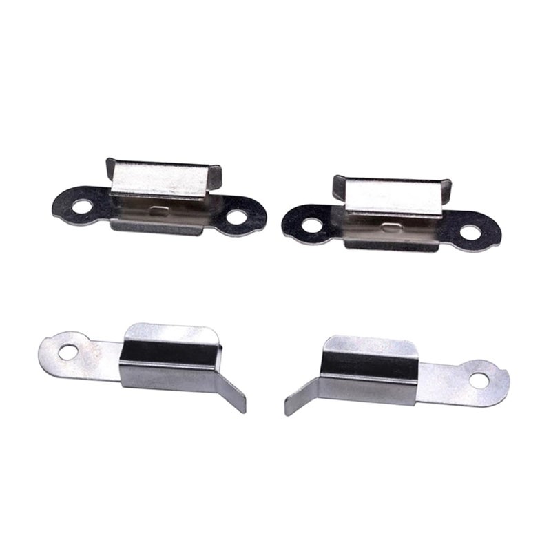 4Pcs Heavy Duty Stainless Steel 3D Printer Glass Bed Platform Clamp Easy Install Fixing Clips - Image 1